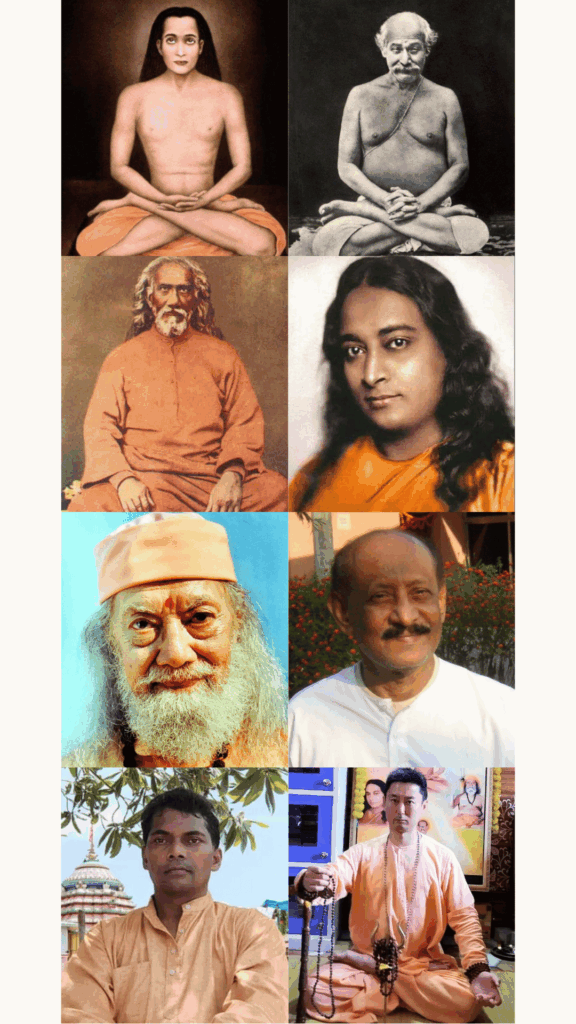kriya yoga guru parampara sp02 【クリヤヨガの系譜】グルの紹介
